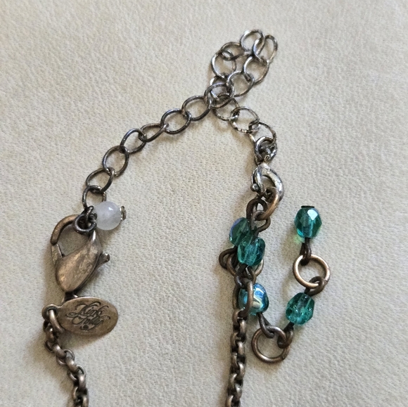 Kirks Folly Necklace Crystals Star Multicolor Dangly Sparkly Statement Blue Fest - Picture 8 of 12